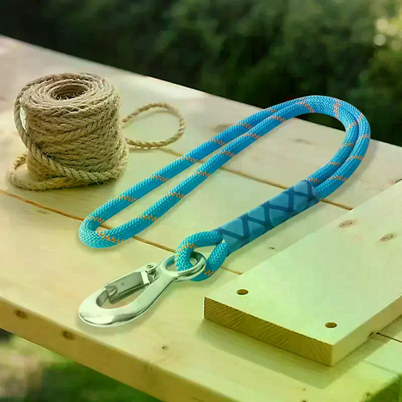 1Pcs Hammock Suspension Rope Heavy Duty Nylon Sling With Metal Hook Suitable For Outdoor Hammocks Tree Swings And Patio Chairs