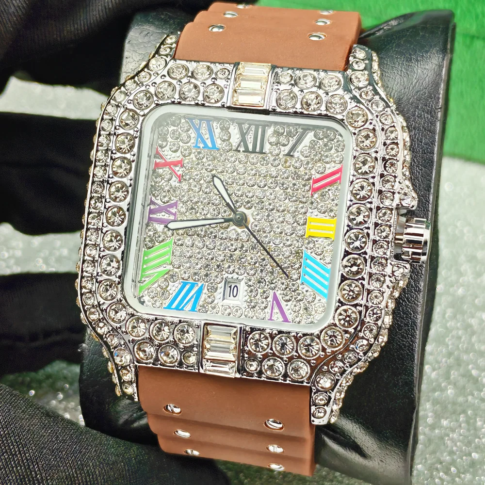 Модные мужские кварцевые часы  – обзор и цена Cartier Watch Tank