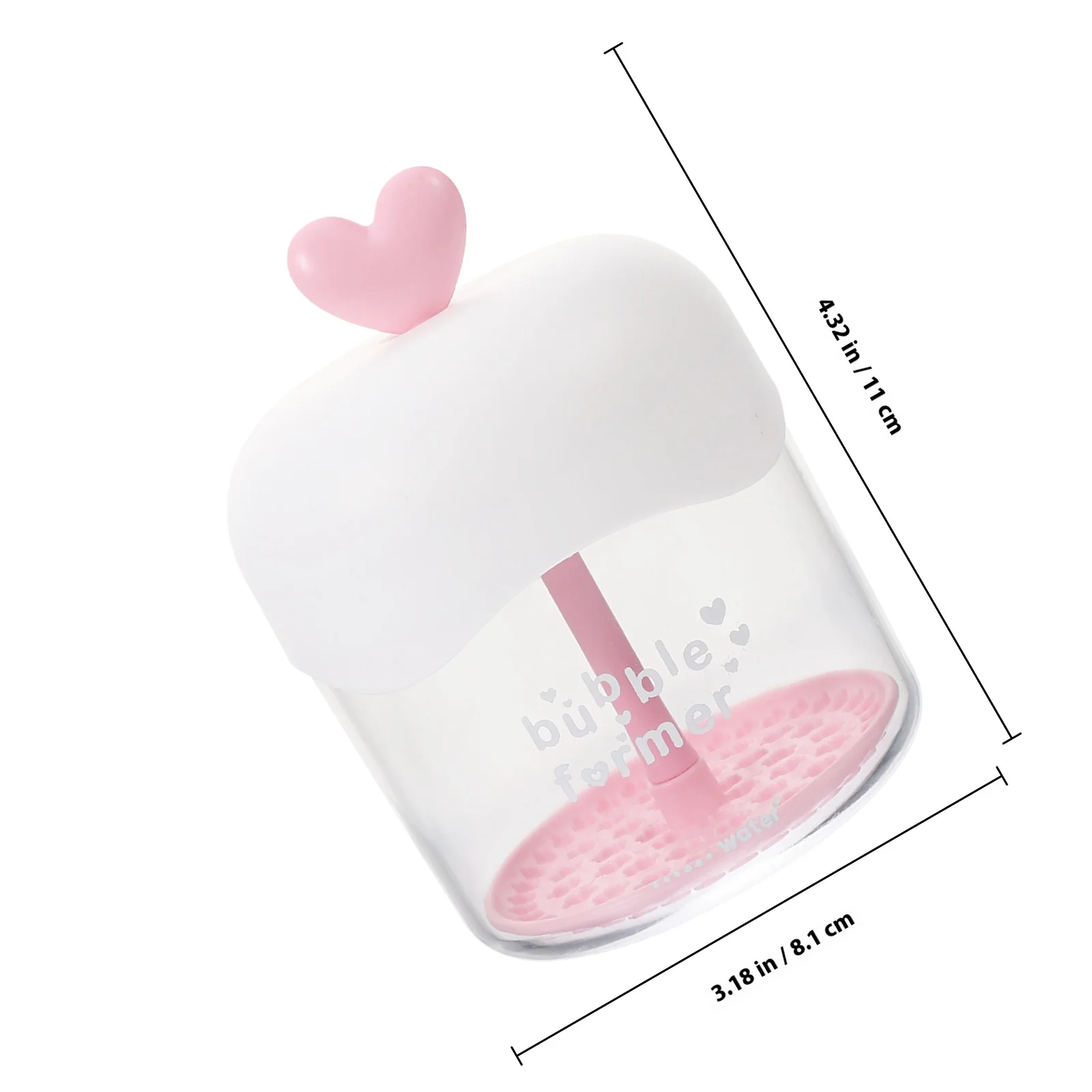 페이셜 클렌저 버블 포머 페이스 워시 포머 쉐이빙 크림 버블러 휴대용 스킨케어 도구 용 투명 폼 메이커