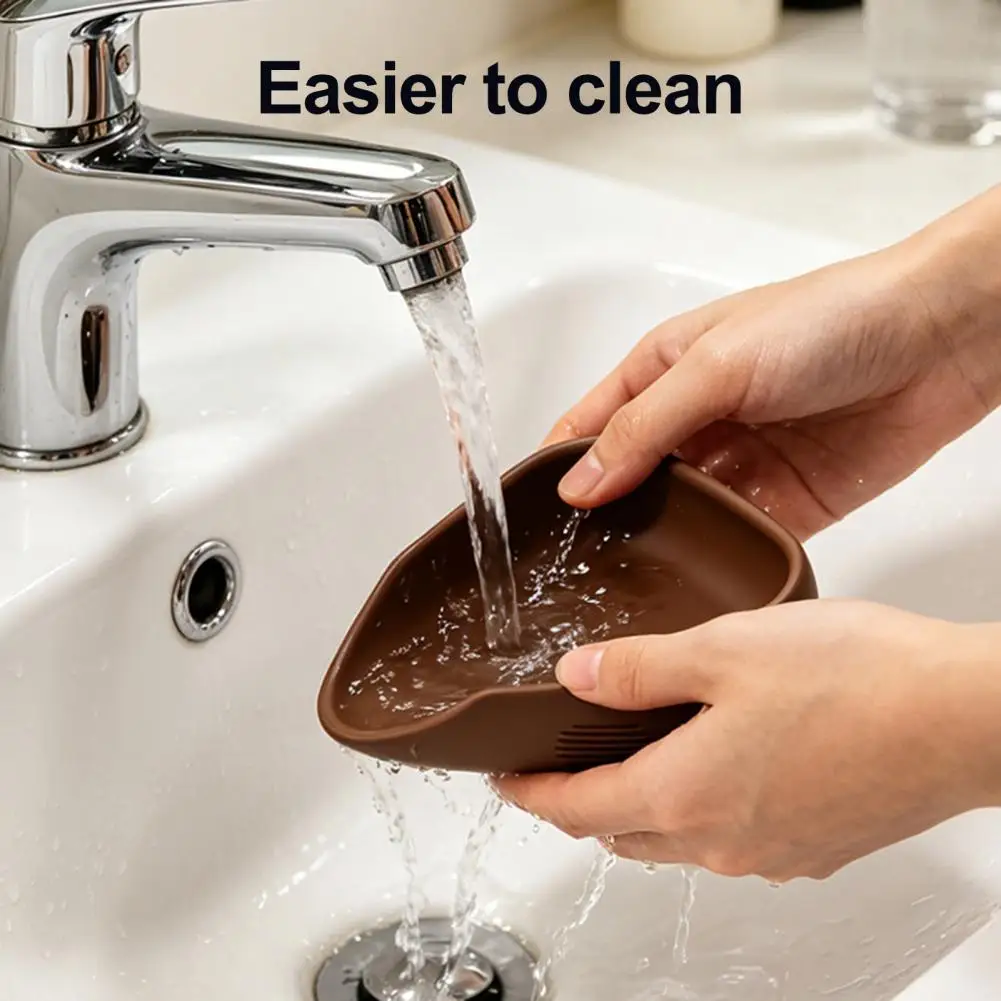 Food Grade Silicone Tray Silicone Dosing Tray Flexible Non-stick Container Anti-static Dosing Tool for S Tea Leaves Silicone