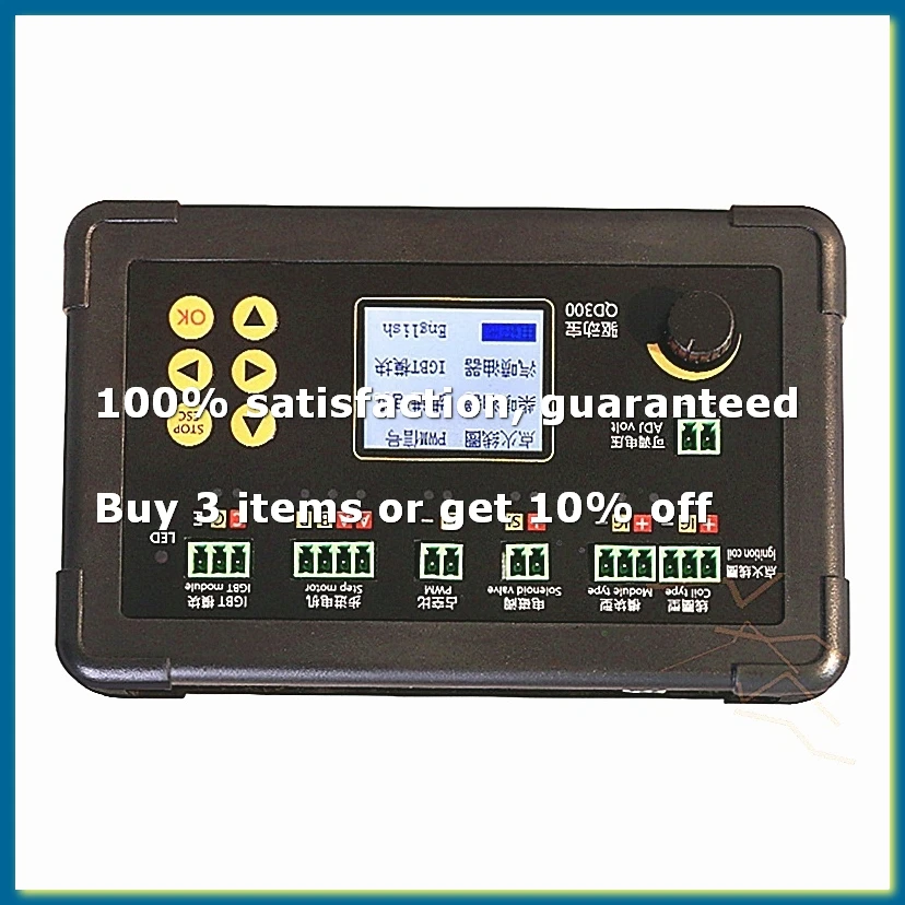 ●QD300 Automobile Ignition Coil Tester IGBT Idle Stepper Motor Solenoid Valve Injector PWM Actuator Fault Detector-ABFB