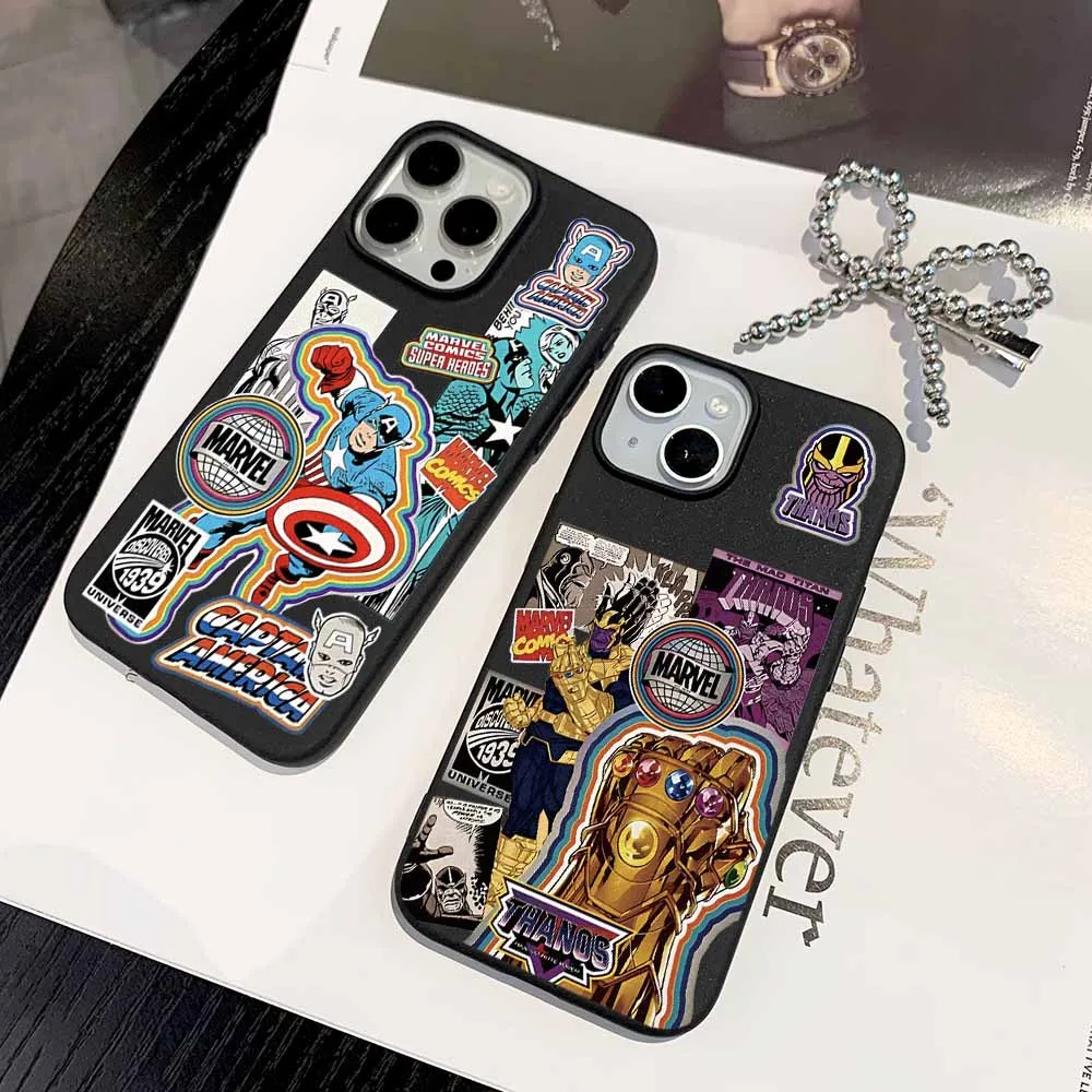 

Retro M-MarvelS Super Heroes For Xiaomi Mi 15 14T POCO C75 X4 X3 NFC M4 Redmi 11T 14C 13C Note 14 13 12 11 Pro Plus Phone Case