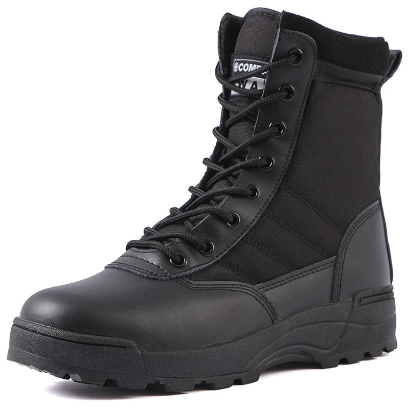 2025 New Tactical Boots Men Boots Special Force Desert Combat Male Boots Outdoor Hiking Boots Ankle Shoes Men Tactical Boots