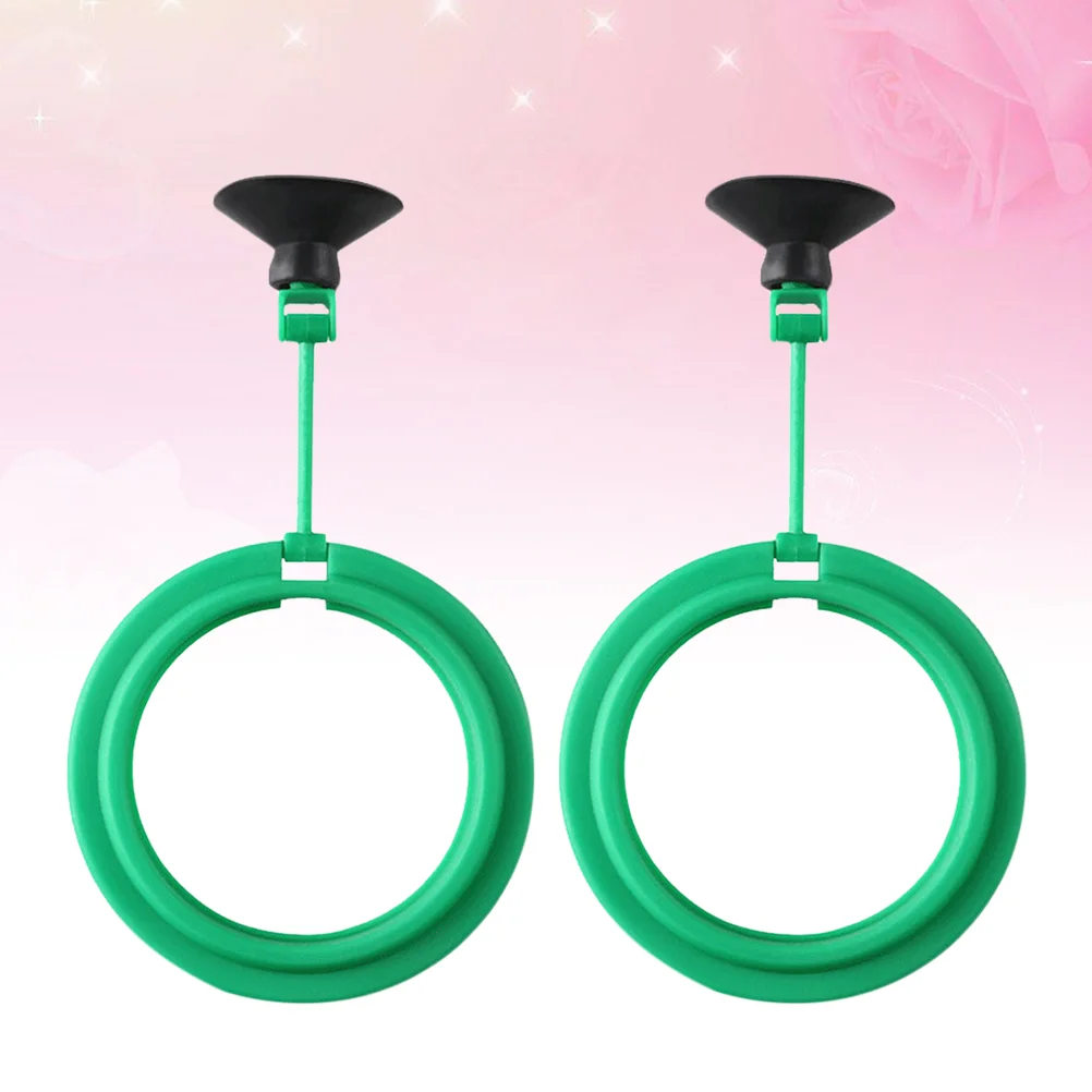 

2pcs Fish Feeding Ring Aquarium Fish Tank Ring Feeder Floating Food Circle (Green, Round) Aquarium Fish Feeder