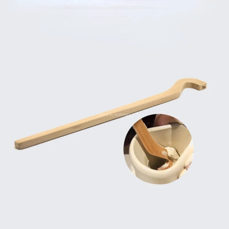 Pottery Prefabricated Wooden Long-handled Tools Diy Handmade Clay Pot Beginners Clay Carving Pottery Commonly Used Tools