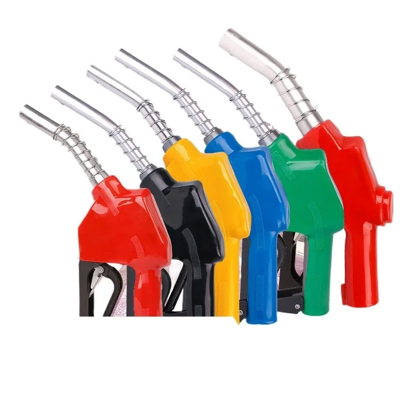 Large Bore Automatic Jump Fuel Gun Self-sealing Refuel Nozzle 6/1 Inch
