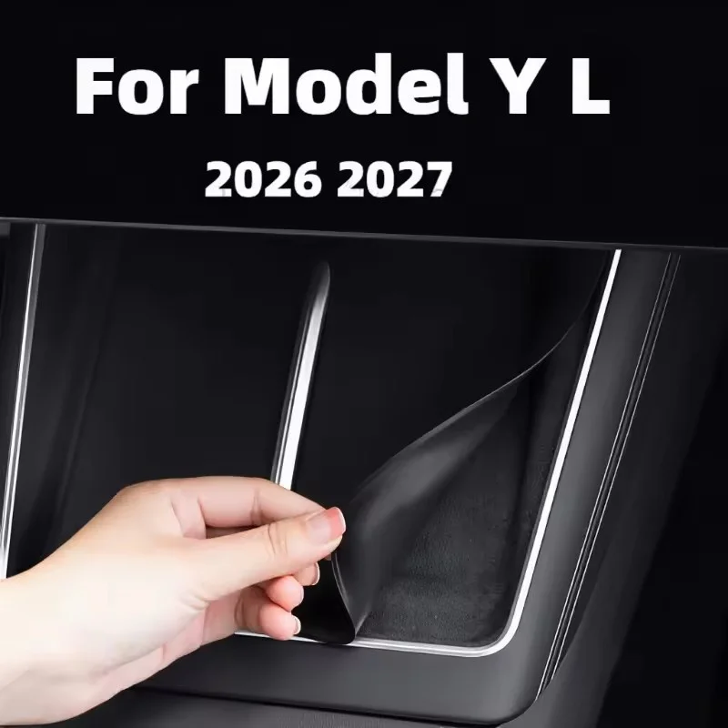 1 Stück Silikon-Wireless-Ladematte für Tesla Model YL Juniper 2025 2026 Mittelkonsole Rutschfester Schutzpad Draht – Detail 5