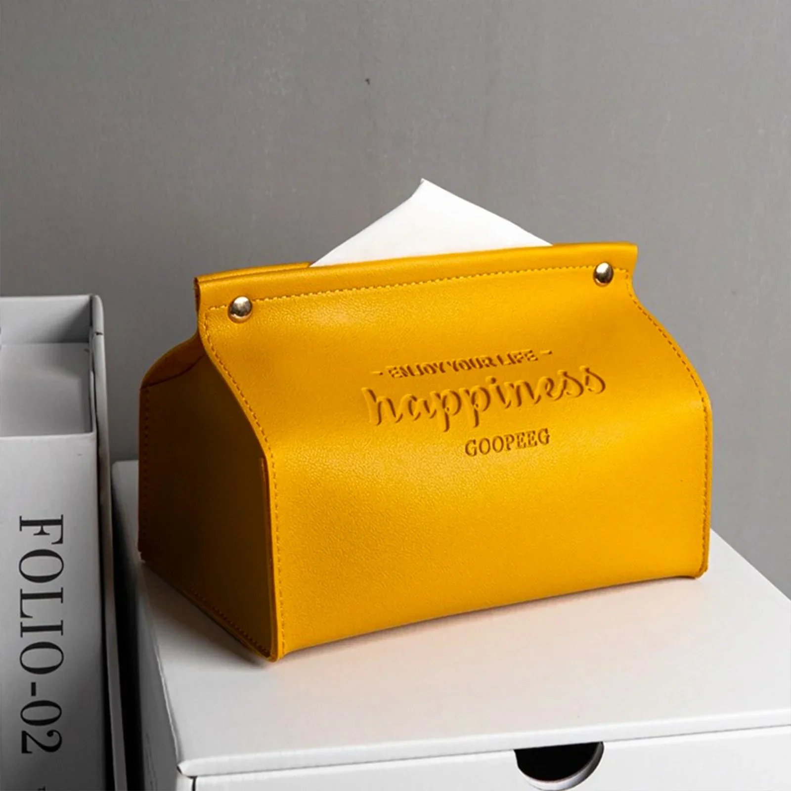 

Paper Tissue Box, Home Living Room, Light Luxury, Simple Storage, Nordic Creative Paper Drawer