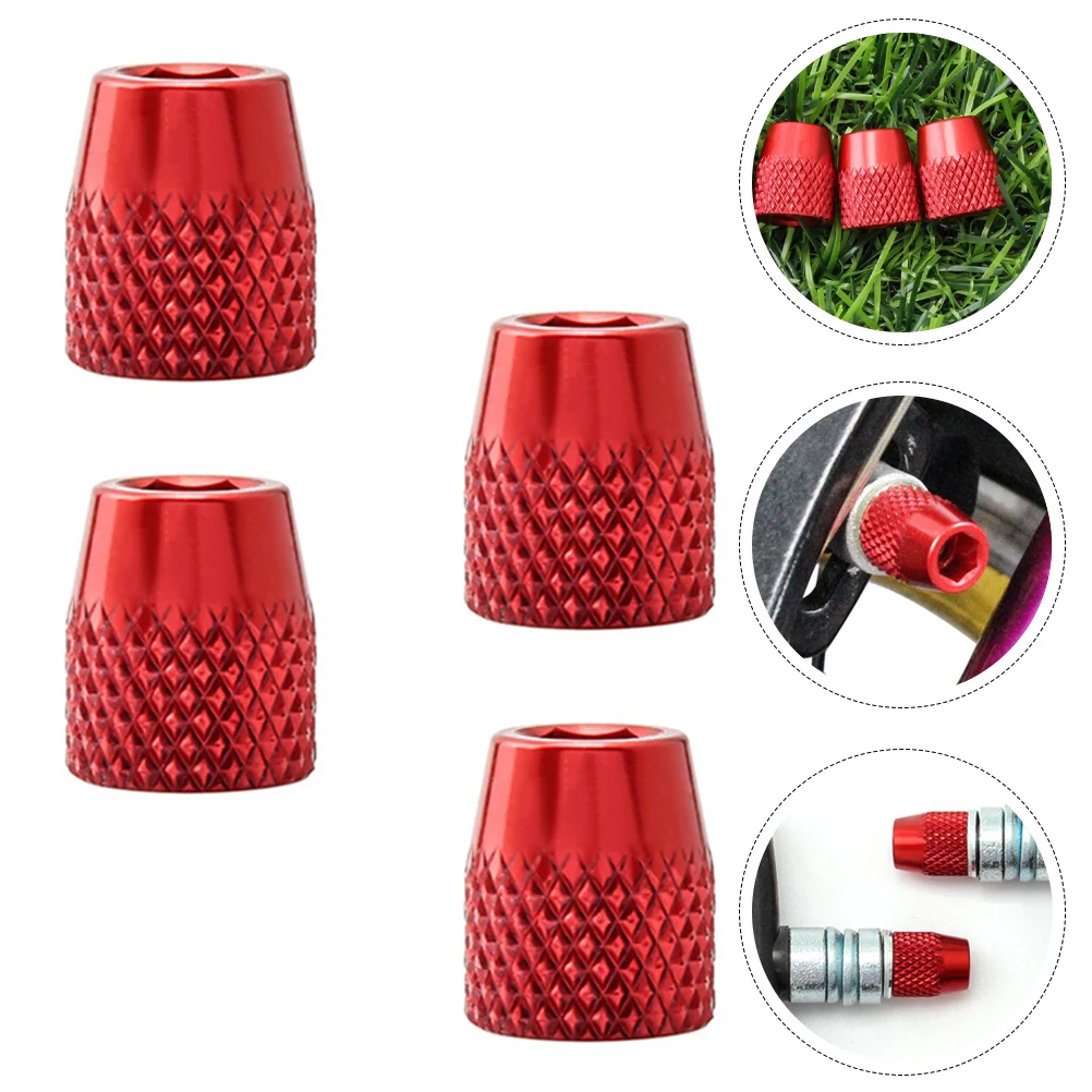 

4pcs Aluminum Alloy Blocks Fixed Nuts For Bike Accessories Corrosion Resistant Wear Resistant Light Weight Cycling