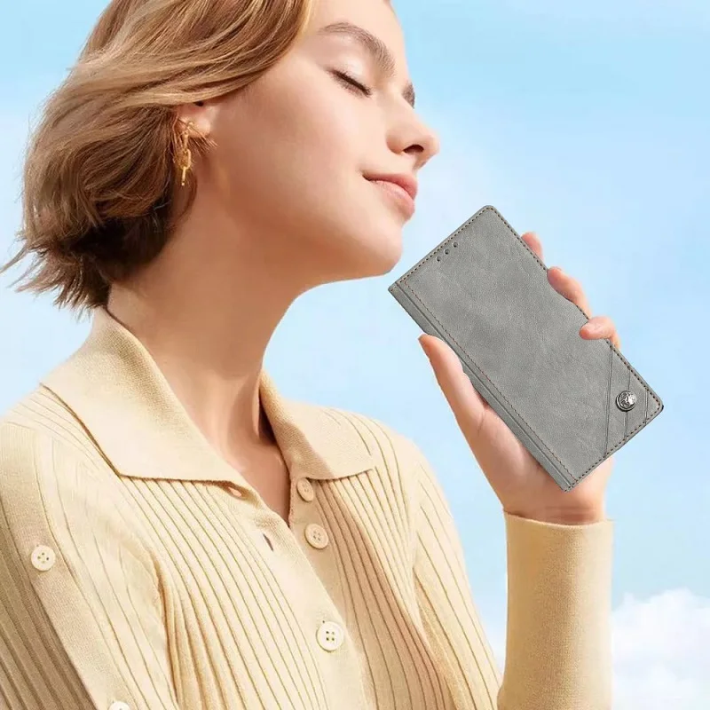 Flip Leather Case For Meizu 22 Cover Meizu 22 6.3inch Case Phone Global Version Meizu Case 22 5G Meizu22 Wallet Book Holster bag