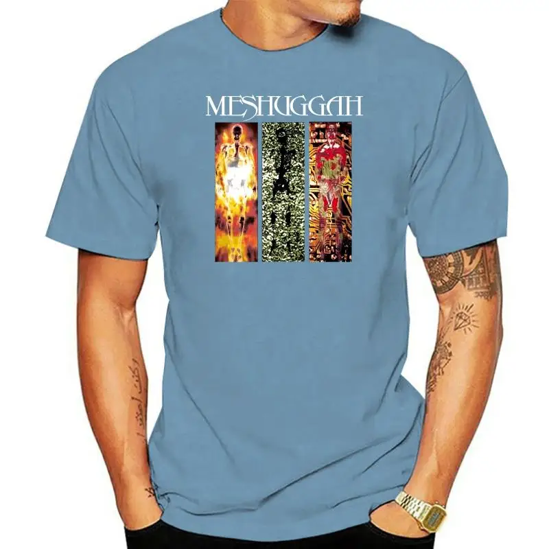 Meshuggah 'Destroy Erase Improve' T shirt - NEW Summer Men'S fashion Tee,Comfortable t shirt,Casual Short Sleeve TEE