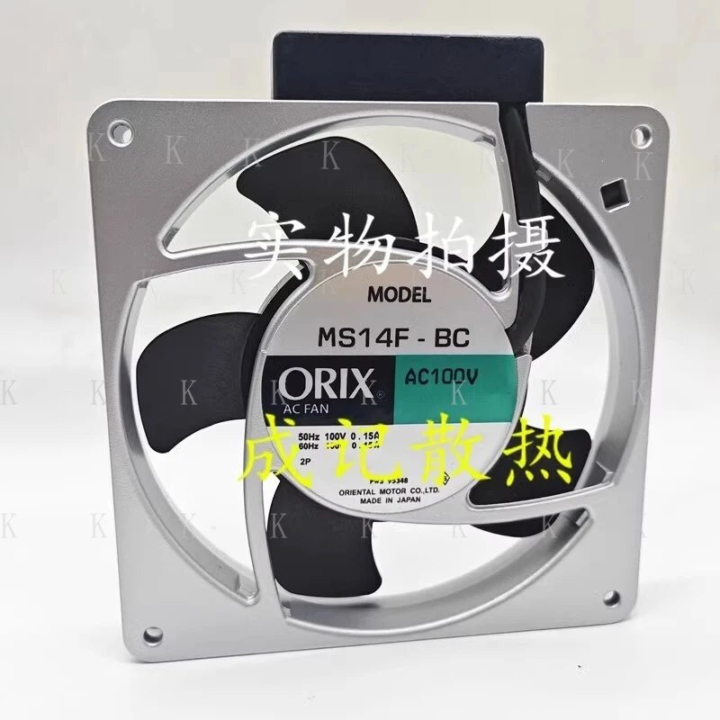 C  FOR  ORIX MS14F-BC 14028 AC100V 0.15A 140*28MNM 14CM Axial Cooling Fan