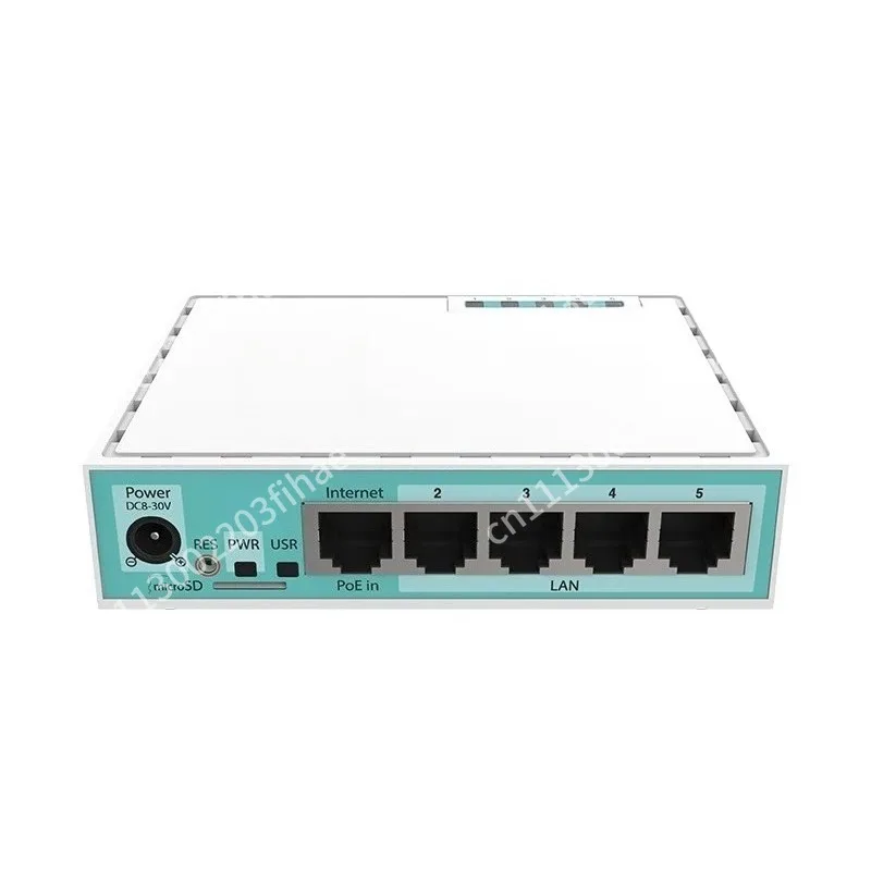 Applicable to RB750Gr3/RB750r2/E50UG Gigabit Wired Home Smart 5 Port ROS Soft Router