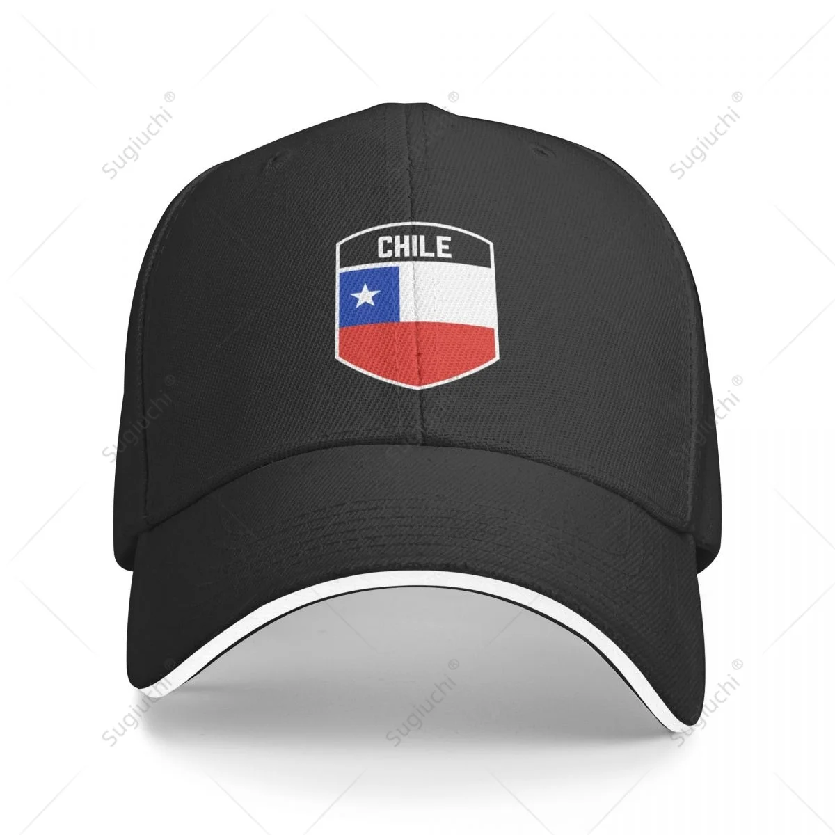 Multifunction Chile Flag Shield Sandwich Baseball Cap Men Sports Casual Caps Golf Hat Fishing Outdoors