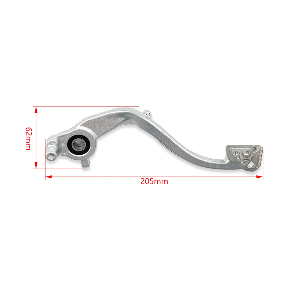 OTOM Motorcycle Aluminum Rear Brake Pedal Lever Arm Assembly For KTM SX 65 HUSQVARNA TC 65 GASGAS MC 65 2024-2025
