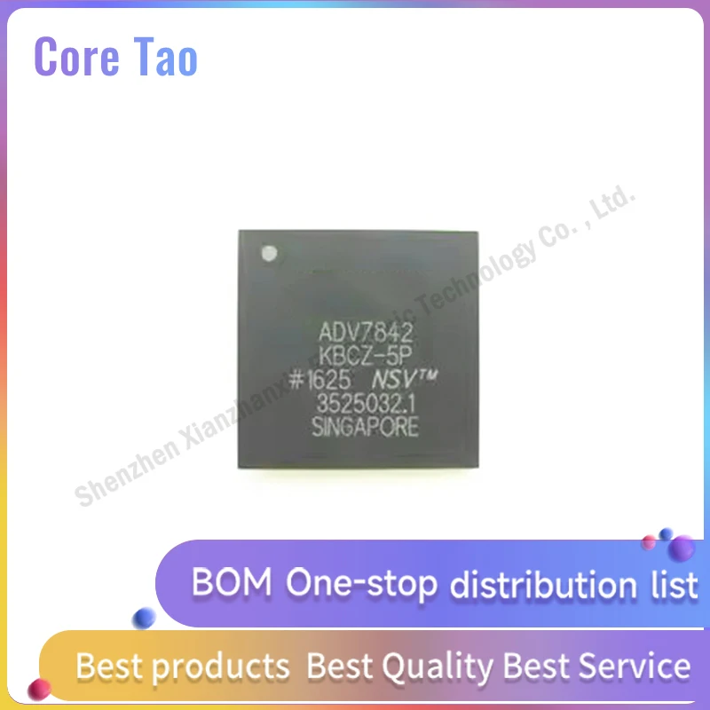 1PCS/LOT ADV7842KBCZ-5P ADV7842KBCZ  ADV7842 BGA256 Video interface processor chip IC in stock