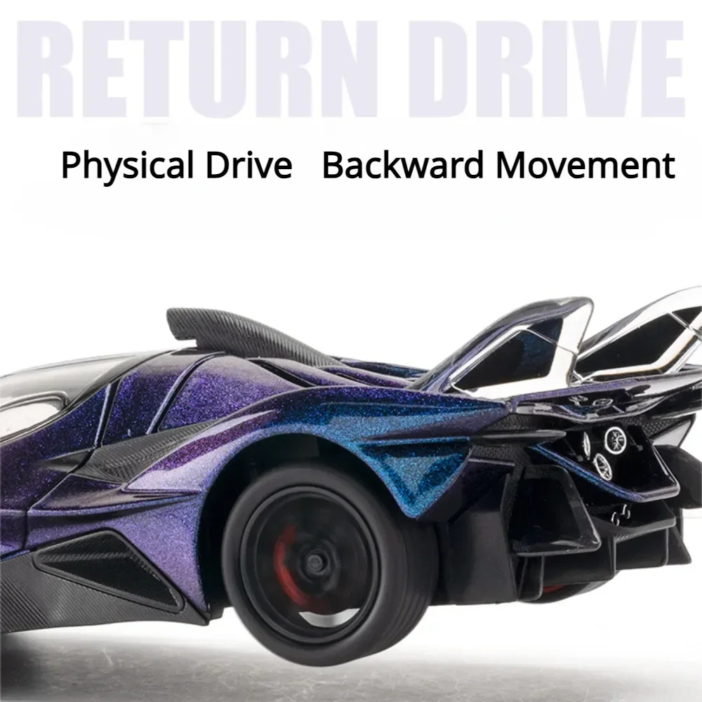 1/24 مقياس أبولو EVO سبيكة سيارة رياضية نموذج معدني دييكاست لعبة صغيرة مع التراجع الصوت ضوء المركبات الأولاد هدية عيد ميلاد