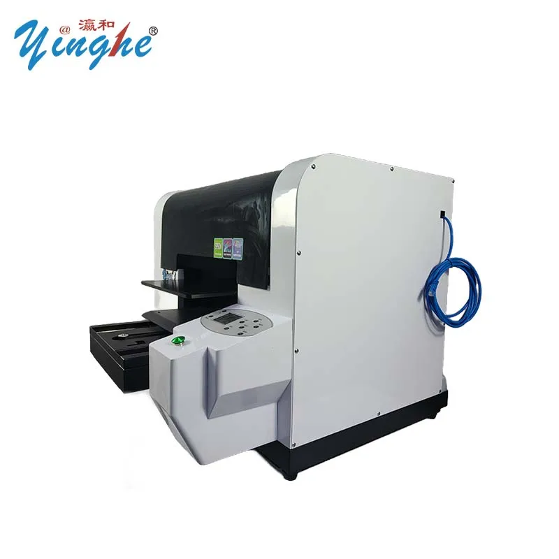 A3 Size Desktop Flatbed Diy Cotton Fabric Textile Tshirt Shirt Direct Automatic Digital T-Shirt Printing Machine Dtg Printer