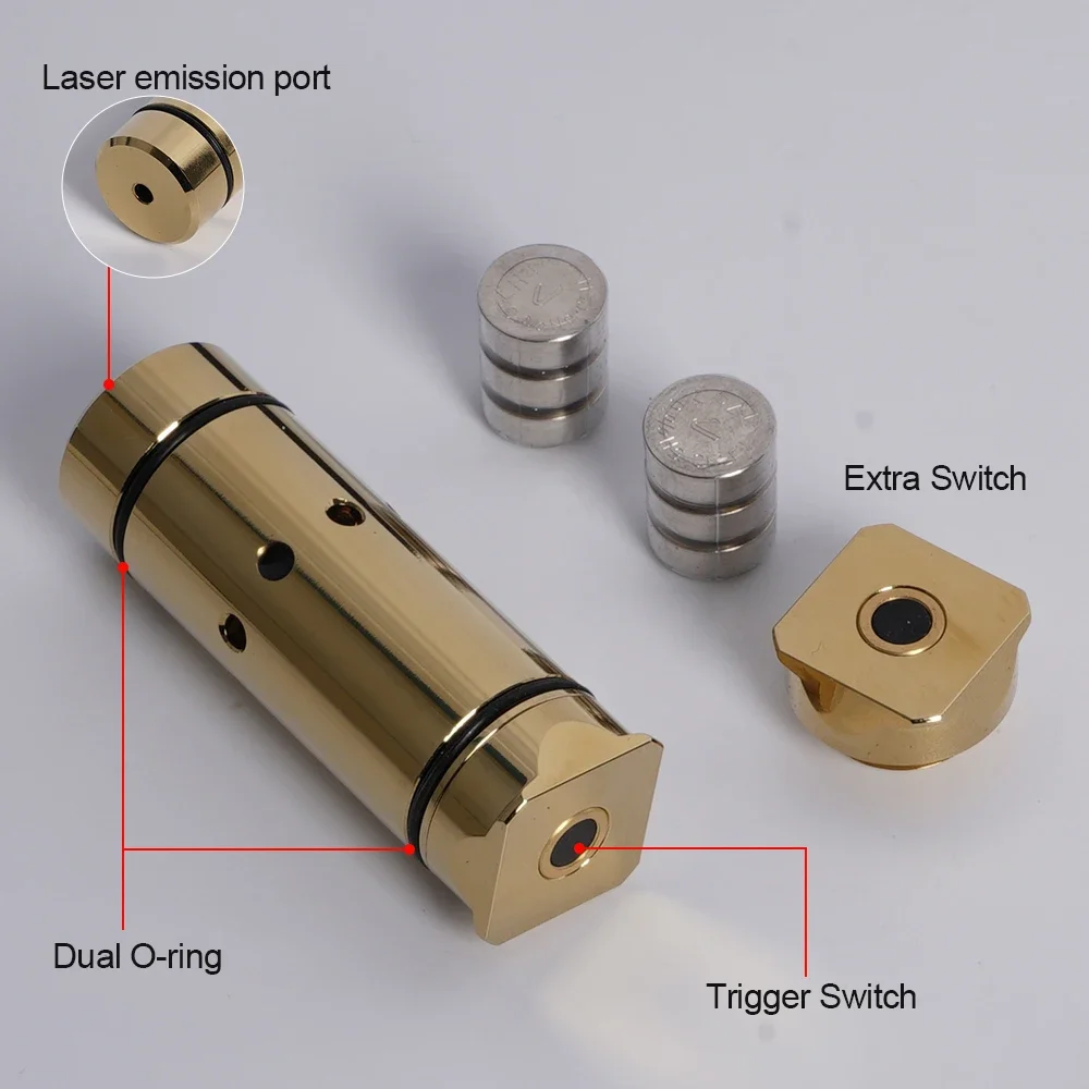 12GA Red Dot Laser-Trainingsgerät mit trockenem Pulver, taktisches Zielübungs- und Geschicklichkeitsentwicklungstool für die Marksmanship-Verbesserung