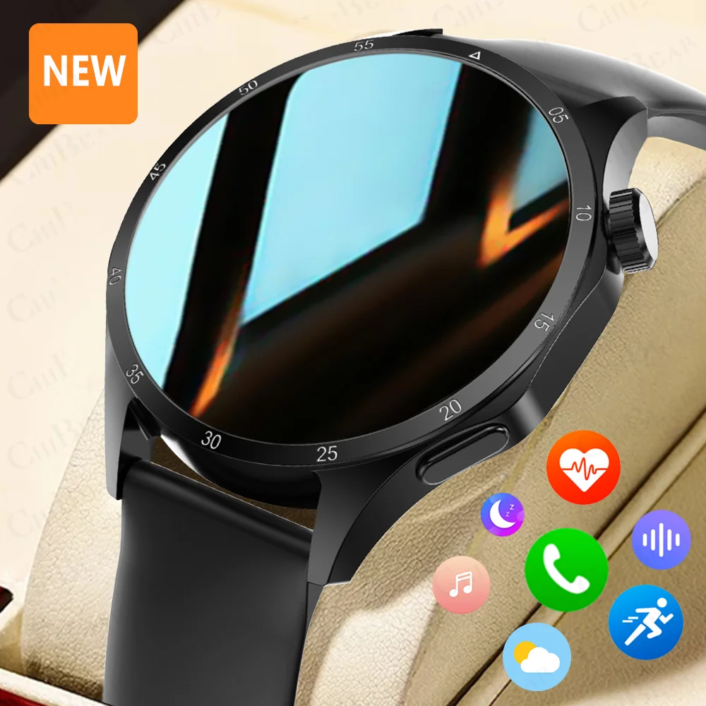 

2025 New Outdoor Watch 4 Men's Smartwatch Sports Fitness Health Monitoring Bluetooth Call Waterproof Smart Watch Android IOS