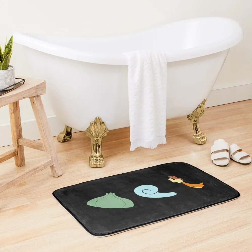 

Water Fire Grass Bath Mat Baths Bathroom For Toilet Mat