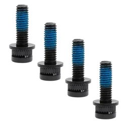 4Pcs M6x18mm Bicycle Hydraulic Disc Brake Screw Carbon Steel Mountain Bike Oil Brake Caliper Fixing Screw Bolt Bike Accessories