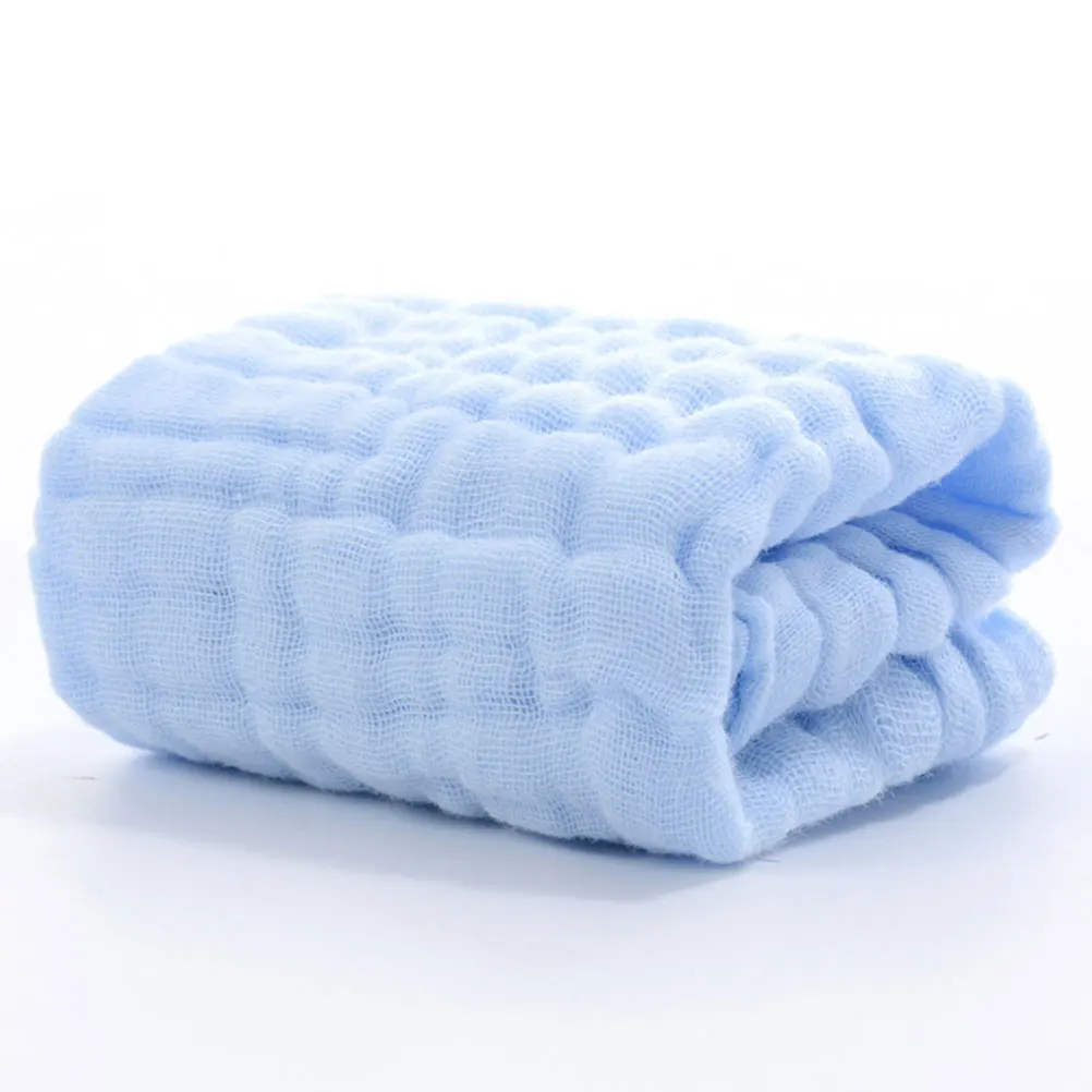 

6 Pcs Pure Towels Baby Washcloths Saliva Drool Burp Cloths Hand Towels Reusable Newborn Essential
