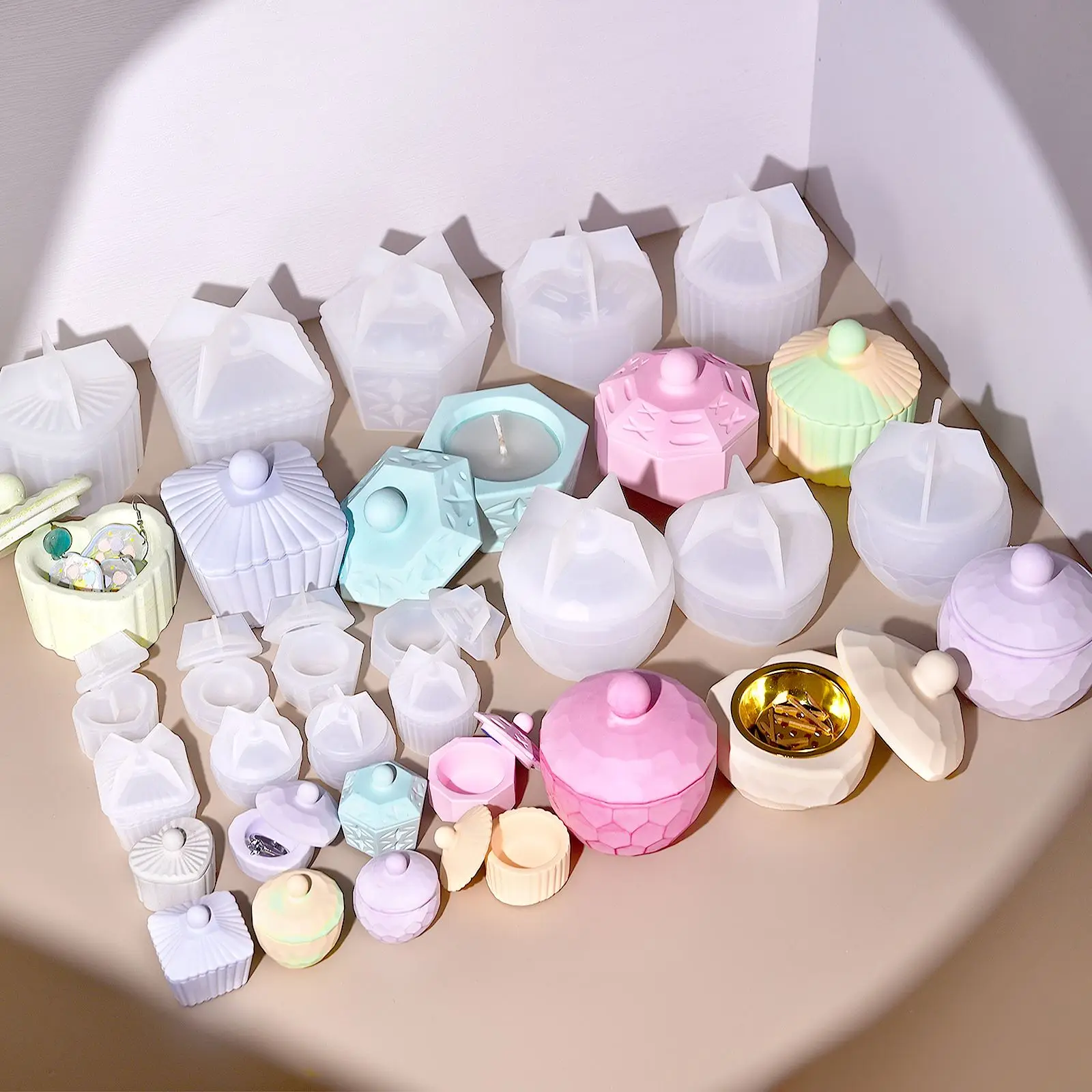 

Геометрический подсвечник, подсвечник, смоляные формы, сделай сам, ароматерапия, гипсовый цемент, банка для хранения, литейная форма, форма для эпоксидной смолы, декор