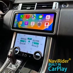12,3 inch Flip Screen AC-scherm voor Range Rover Sport L494 Multimediaspeler Auto GPS-radio Draadloos Carplay Originele auto OEM-menu