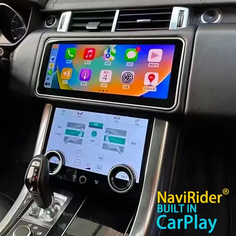 레인지로버 스포츠용 12.3 인치 플립 스크린 AC 스크린, 멀티미디어 플레이어, 자동차 GPS 라디오, 무선 카플레이, 오리지널 자동차 OEM 메뉴, L494