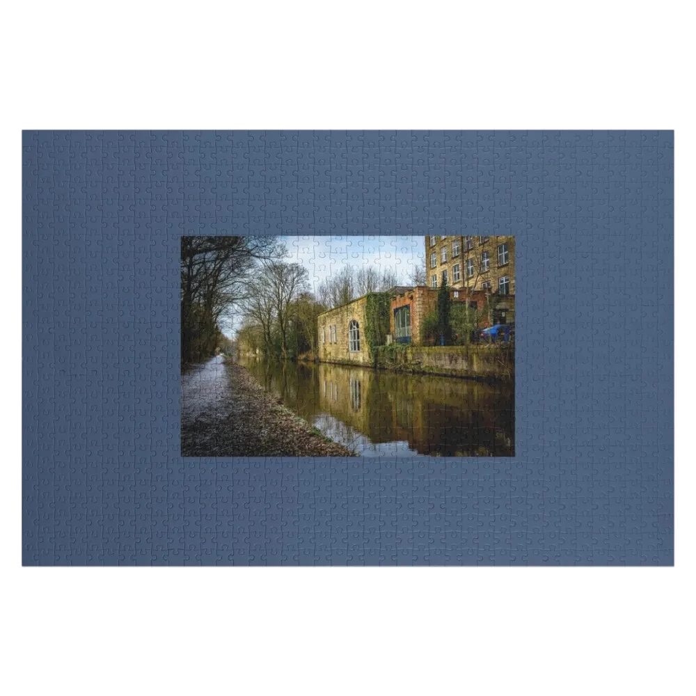 

Clarence Mill, Bollington color Jigsaw Puzzle Personalized Kids Gifts Wood Name Customizable Gift Puzzle