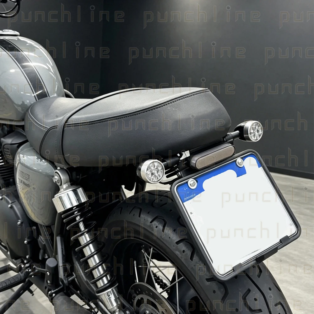 Fit Speed Twin 900 2025-2027 License Plate Holder For Street Scrambler 900 2026-2027 License Plate Frame