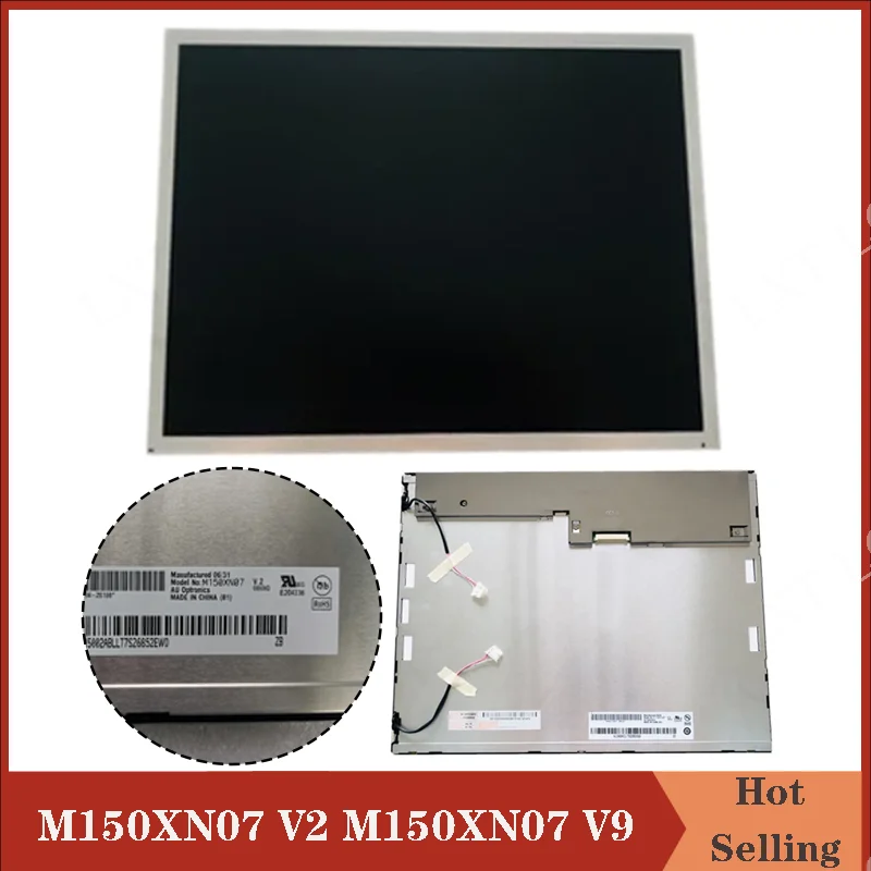 M150XN07 V.2 V.9 Original 15 Inch M150XN07 V2 M150XN07 V9 LCD Display Screen Panel 1024*768