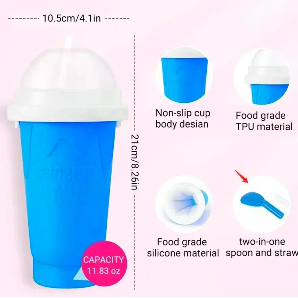 Pinch Cup A Pinch in Ice Cup Net Red Refrigeration Cup Smoothie Cup Summer Shake Home Smoothie Cup Summer