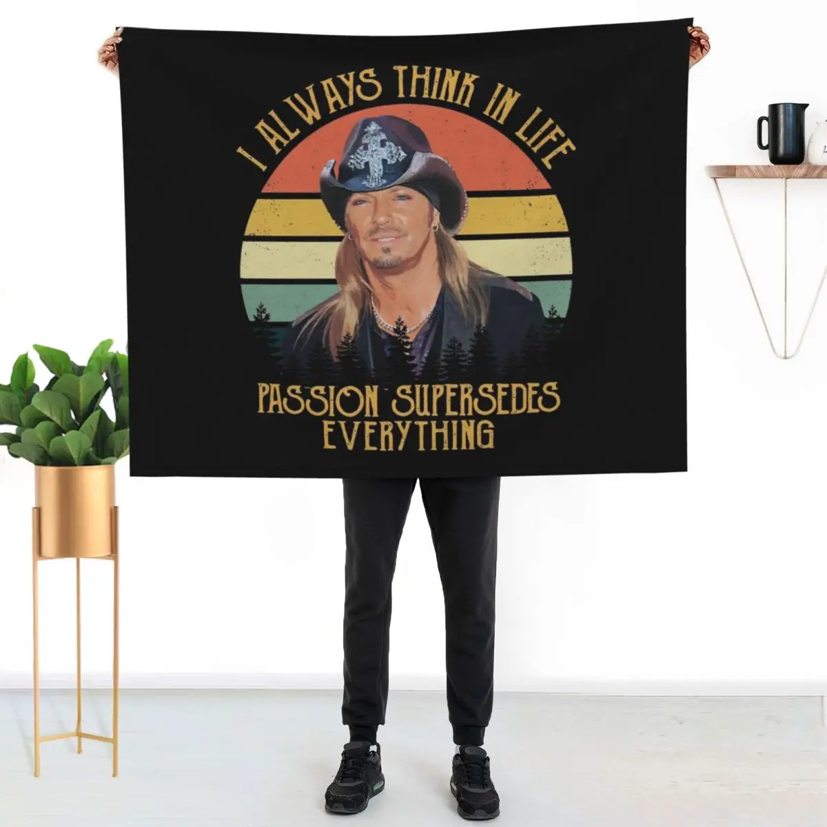 

Men Women Michaels Male Singer Bret Songwriter Funny Men Fan Throw Blanket Flannel Fleece Soft Warm Throw Blanket