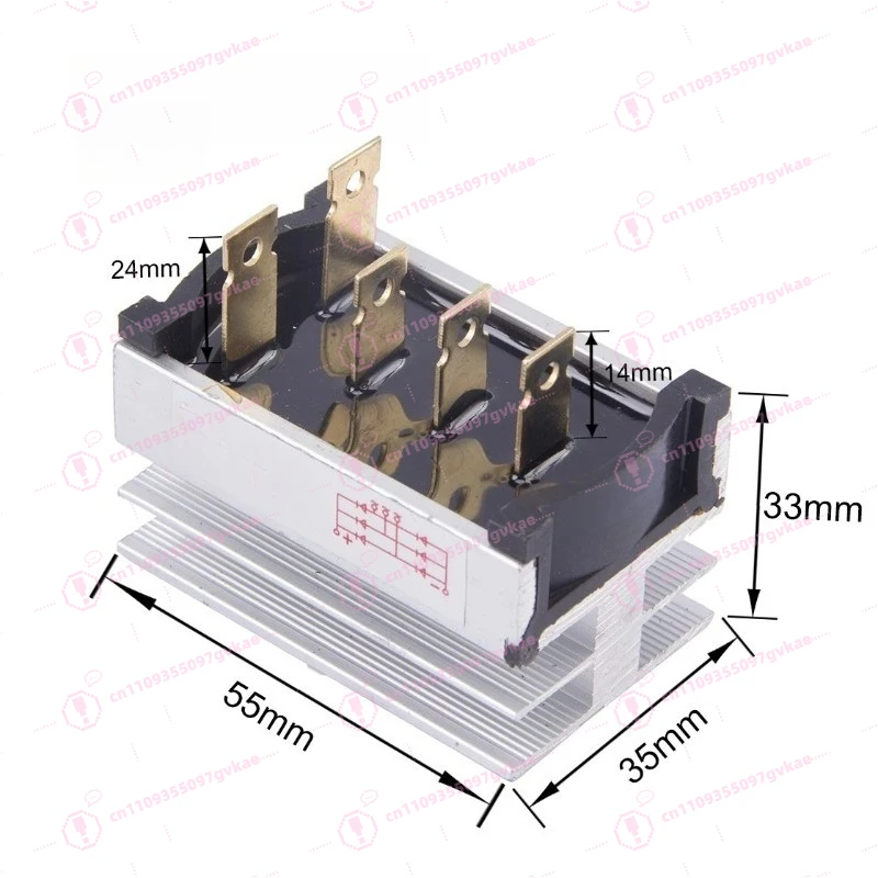 SQL10A 10 Generator Diode Rectifier Bridge Three-phase Power Supply Fast Recovery Rectifier Diode