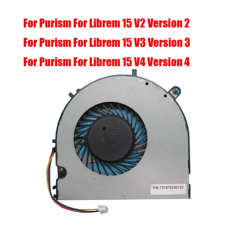 

Laptop CPU Fan For Purism For Librem 15 Version 2 / 15 Version 3 / 15 Version 4 / 15 V2 / 15 V3 / 15 V4 DC5V 0.5A New