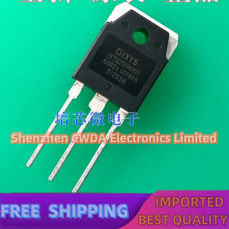 10PCS-20PCS  IXTQ200N10T  MOS TO-3P 200A/100V  In Stock Can Be Purchased