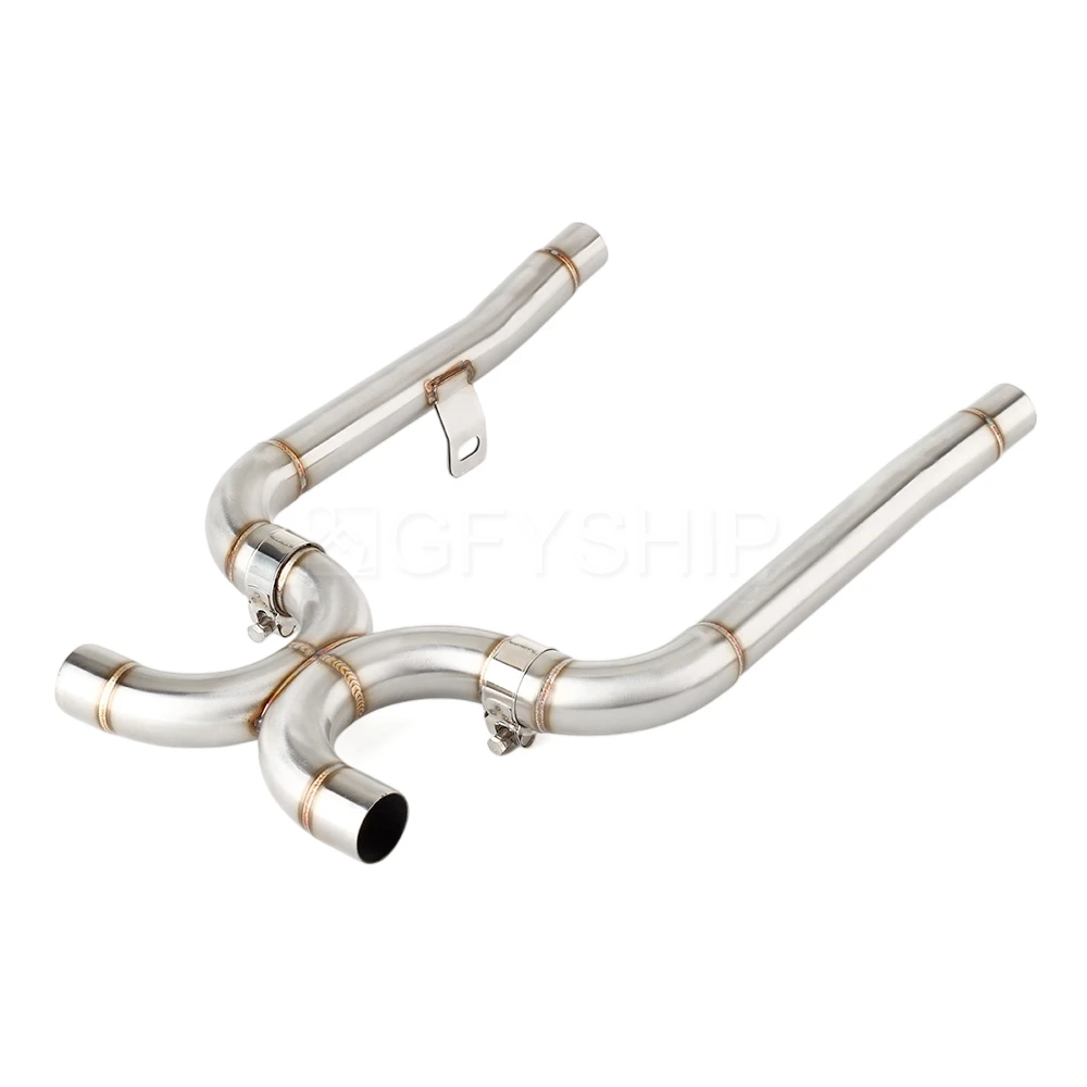 For Triumph Bonneville 2021-2026 Bonneville T100 T120 900 1200 Euro 5 5+ Escape Motorcycle Exhaust Muffler Mid Link Pipe Slip-on