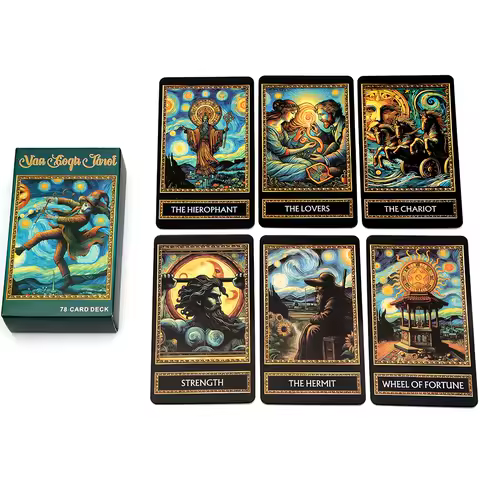Tarot Cards A 78 Deck Oracle Divination Edition Borad Playing Games Portable Fortune Telling Board Game Tabletop Tarot Deck Game