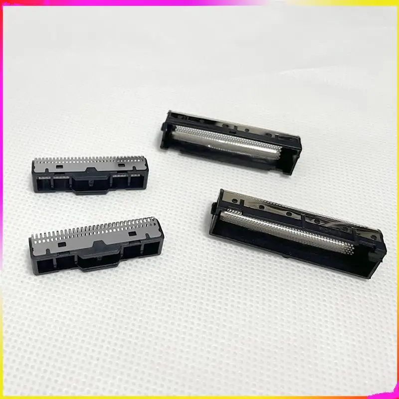 M04K 2 Set Electric Shavers Blades Golden Foil Knife Net And Cutter Head Suitable For Kemei KM-2026 KM-2028 Floating Razor