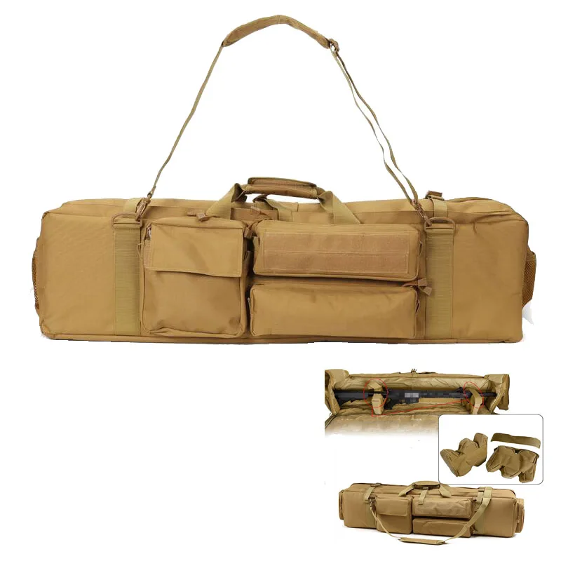 

Military Hunting Tactical Gun Bag Nylon Portable Pole Backpack Outdoor Multi functional Fishing Gear Storage Bag