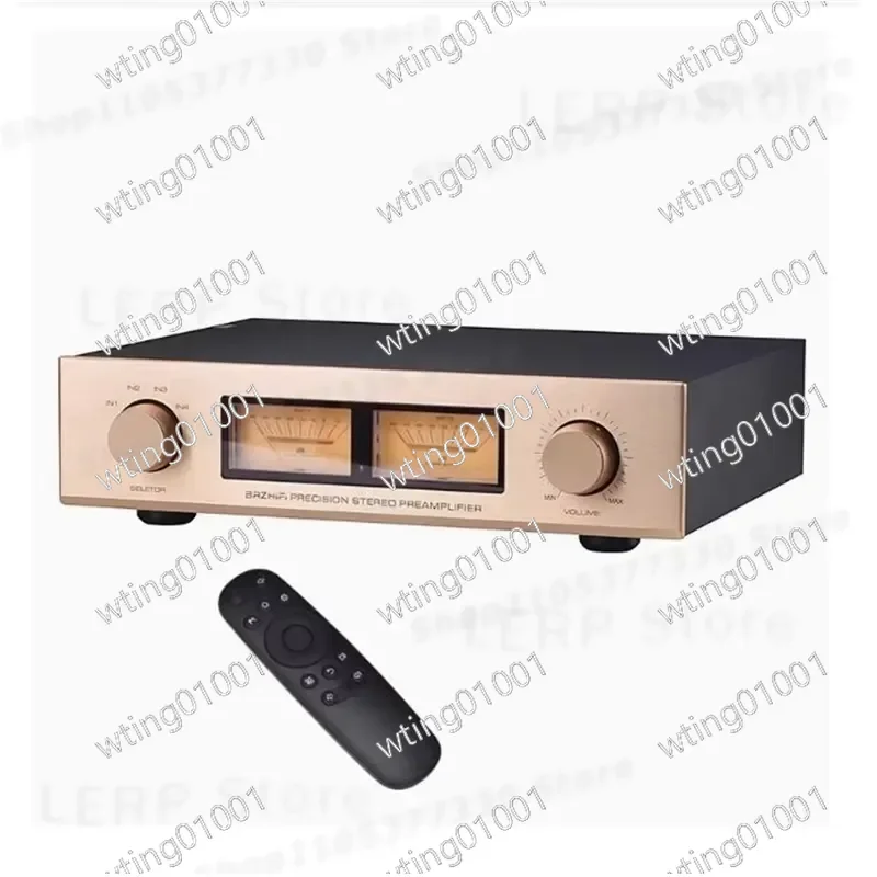for Accuphase C245 Circuit Fully Balanced HiFi Preamp with Remote Dual RCA and XLR Inputs High End Audio Preamplifier