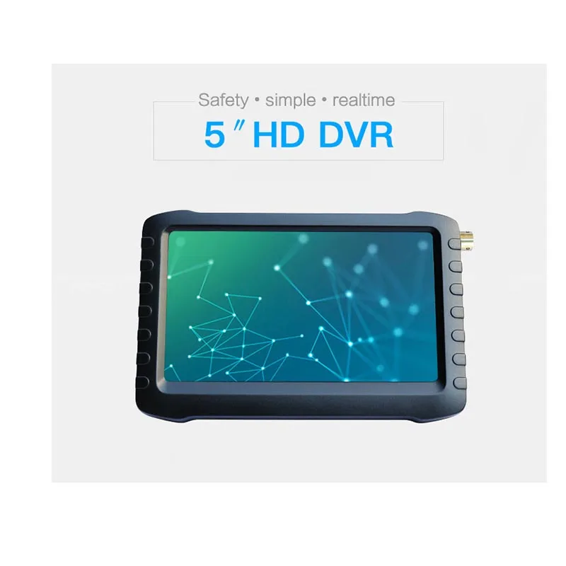 Full HD-TVI  AHD CVI CVBS  4 in 1 dvr CCTV test monitor 5 inch portable security