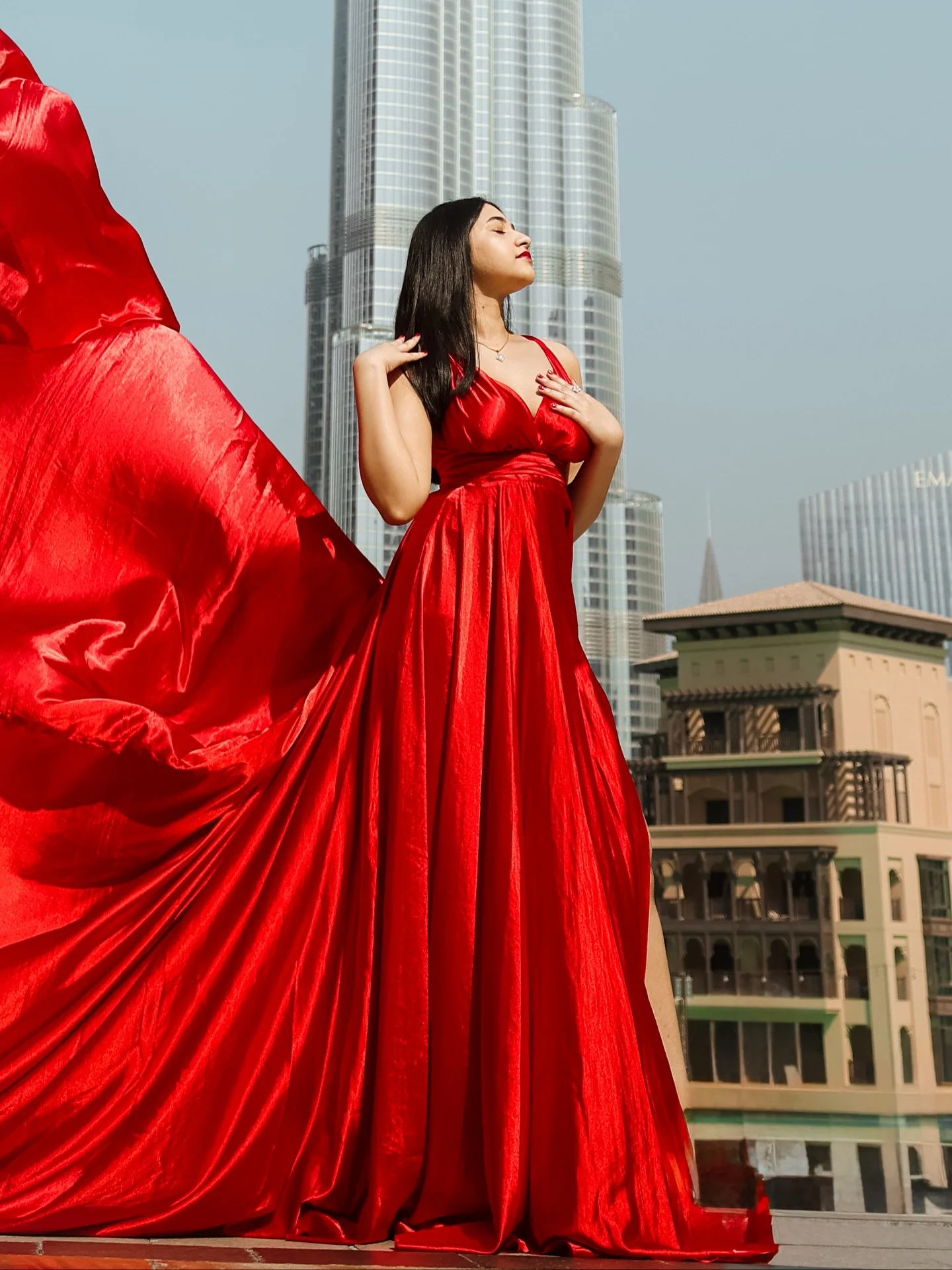 

Dubai Saudi Women's Wedding Party attire Claret Evening Dresses Classic Modern Style Customized Simply Satin 2026