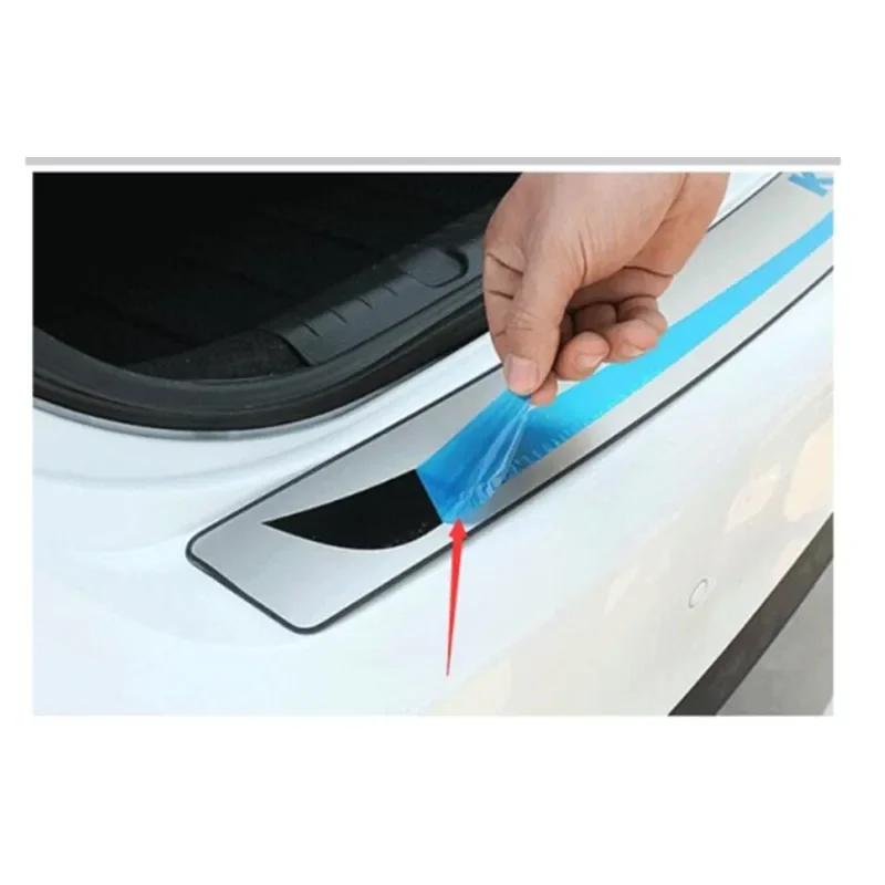 For CX5 Trunk Trim Car Stainless Steel Rear Bumper Protector Door Sill Cover Auto Sticker Styling Accessories 2013-2016 2021