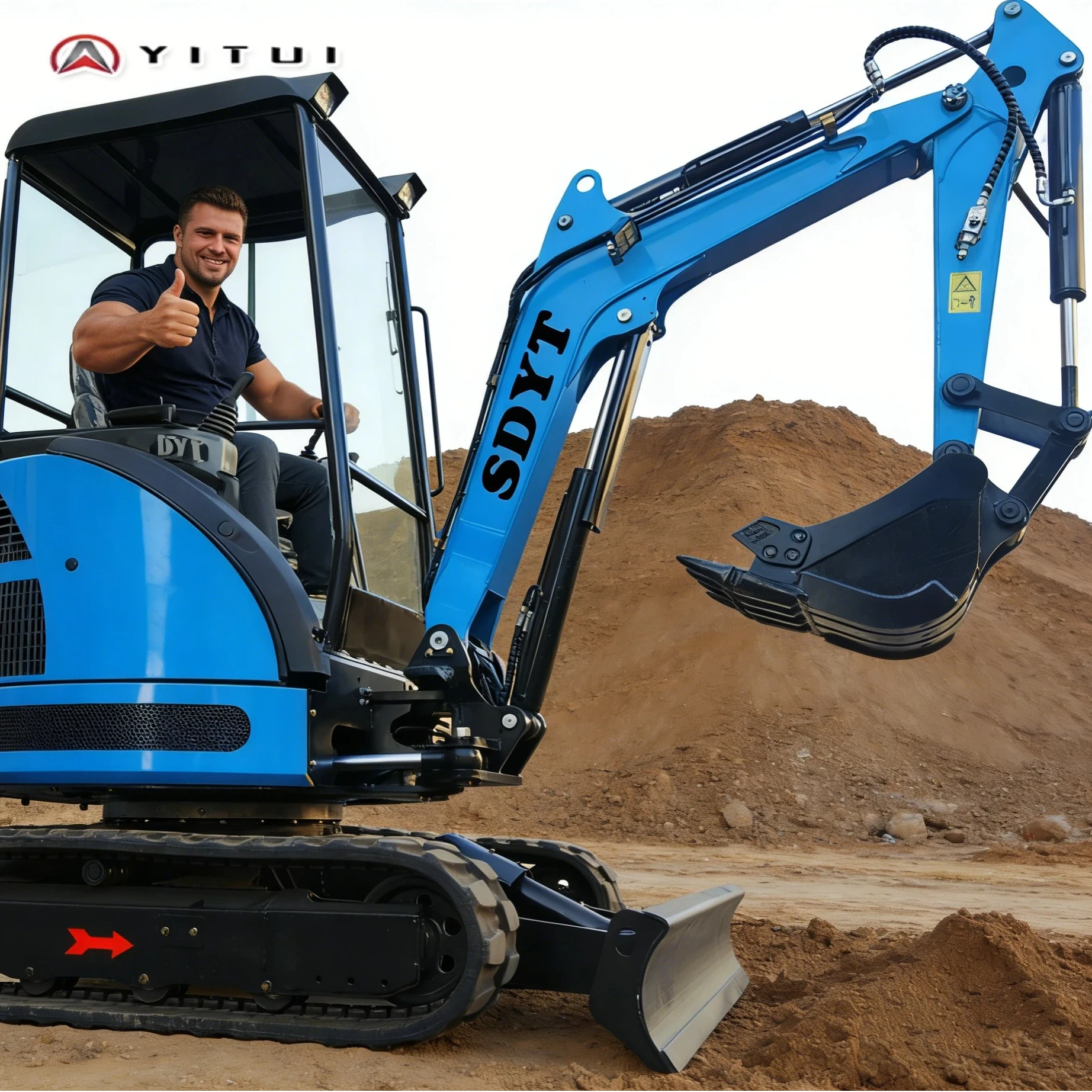 

26th Generation 3.5t Mini Excavator Energy-Efficient And Durable Suitable For Construction Sites And Farms Customized