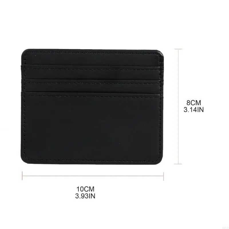 D0UD Casual Credit Card Holder RFID Blocking for Case for Men Women Pu Leather Wallet Cards for Case Business Purse