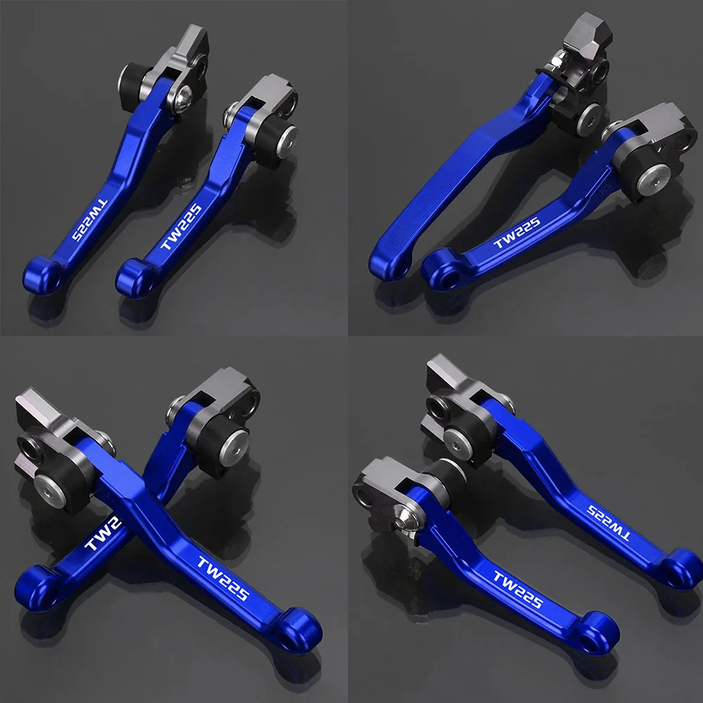 

For Yamaha TW225 TW 225 1991-2022 2020 2021 2020 2019 2018 Dirt Bike Motocross Foldable Pivot Brake Clutch Levers Handle Lever