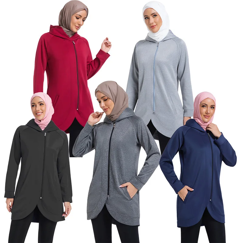 

Breathable Flexible And In Line With Faith Top Muslim Women's High-performance Dignified Hooded Sweatshirt